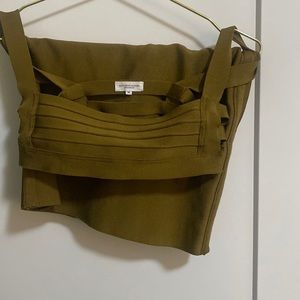 Mistress rock set green skirt and top medium only worn once